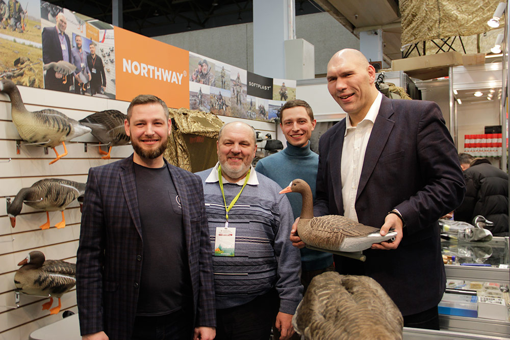 Николай Валуев и Валерий Кузенков оставили положительный отзыв о чучелах northway Николай Валуев и Валерий Кузенков