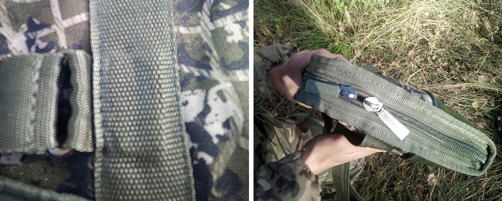 Качество швов и молний на чехле Хольстер для ИЖ-27 качество кейса Хольстер